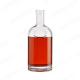 Glass Lid Sealing Type 500ml Brandy Liquor Bottle with Customized Color and Glass Lid