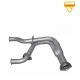 TGS Front Exhaust Pipe 81152045442 Man TGA Truck Exhaust Pipe