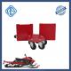 Rubber cover snowmobile wheel dolly firm  wheel