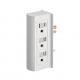 Wall Power Socket And Wall Tap One Input 6 Outlet UL cUL passed