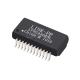 LP82440ANL 1000 BASE-T Single Port Low Profile Lan Magnetics Transformer Modules With POE SMD 24 Pin