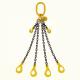 High Strength G80 Alloy Steel Four Legs Chain Sling with Hook Standard Structure