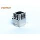 JD0-0003NL All Plastic Rj45 Modular Jack With Finger And Double Lights