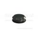 Black Nitrile NBR Rubber End Caps Oil Resistance Diameter 90mm Height 30mm