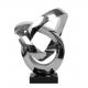 Metal Artistic Abstract Sculpture Stainless Steel Statue Height 2500mm