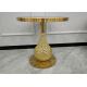 Golden Nordic Forging Odm Marble Modern Coffee Table Round Anti Collision