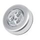 LED Light DC5V Night Lamp Touch Sensor AAA Battery Powered Silver Color