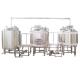 3 Vessels 500lt Beer Brewing System Craft Best Beer Mashing Equipment for Brewery 2*2*2.1m