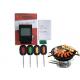 Stainless Steel Probes BBQ Meat Thermometer For Smoker Temp Conversion Smart Devices