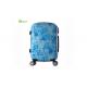 Printing ABS PC Aluminum Hard Shell Luggage Scratch Resistant