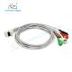 0.9M Length Holter ECG Cable Mortala H3 Compatible Use For Medical