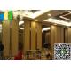 Wooden Sound Insulation Sliding Wall Partition Restaurant Decorative Folding Screen