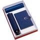 ISO9001 Multicolor Notebook Corporate Gift With Power Bank Waterproof