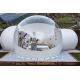 PVC Bubble Tent House With Bedroom Outdoor Camping Hotel White Half Clear Protecting Privacy Inflatable Tents Room