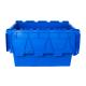 Popular Style Stackable Nestable Plastic Moving Crate for Storage and Transportation