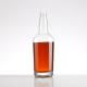 High Weight Square Clear Glass Bottle For Vodka Whiskey Rum Gin 250ml 500ml
