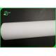 uncoated white wide Format Paper Inkjet plotter paper Roll 80gsm