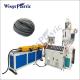 PVC Bellows Extruder Flexible Cable Protection Single Wall Corrugated Hose Tube Production Line