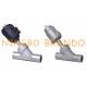 Stainless Steel Pneumatic Welding Angle Seat Valve Double Acting