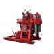 Red High Speed Compact Hydraulic Engineering Drilling Rig