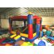 Simple inflatable mini combo castle for commercial actitivies small inflatable combo castle for baby