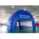 Lightweight Blue Airtight Inflatable Tunnel Tent For Advertising , Celebration