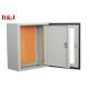 Light Grey Metal Electrical Enclosure Box , Metal Surface Mount Electrical Box