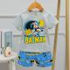 Printed Thin Cotton Pyjama Set 58cm Bust Childrens Batman Pyjamas For 90cm Height
