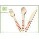 Premium Birch Disposable Eco Friendly Wooden Cutlery Fork Knife Spoon
