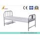 Custom Flat Medical Hospital Beds With Foot Board Stainless Steel Hole Punching ALS-FB003