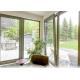 Horizontal Casement Aluminium Tilt And Turn Windows Double Glazed Sound Insulation