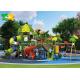 Tube Shaped Plastic Playground Slide For Playhouse Kid Trampoline Park CE GS Approved