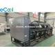 640HP Screw Parallel Refrigeration Compressor Unit High Temperature For Big Cold Room