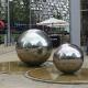 Outdoor  Ball Shape Metal Ball Garden Sculpture OEM ODM Welcome