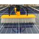 Manual Cleaning Brush for Solar Panels Washing Carbon Fiber 10 Meters Telescopic Handle