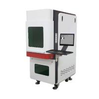 3w 5w 10w Uv Button Laser Marking Machine For Plastic And Glasses