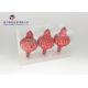 Super Clear PET Material Custom Clear Plastic Box Side Ends Open For Red Lanterns