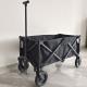 Four Way Collapsible Folding Cart T-Shaped Adjustable Handle OEM Body And Cloth