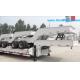 Titan Lowbed trailer ,4line 8 axle lowbed trailer loading capacity 150tons with 2 line 4 axle dolly