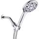 Lizhen Hwa.Con 9 Function Filter Handheld Shower ABS Chrome with Modern Design Style