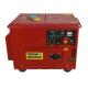 3500T Small Quiet Diesel Generator Red Low Noise Diesel Generator