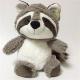 25cm  Interaction Realistic Squishable Raccoon Stuffed Animal Plush Toy
