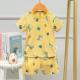 Alleviating Tension Cotton Night Suit Pyjama Set / Dinosaur Pj Set 110cm 120cm Height