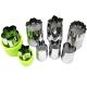 Vegetable Cutters Shapes Set (8 Piece) - Cookie Cutters Fruit Mold Cheese