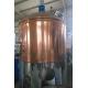 2000L micro beer brewing equipment with red copper brewhouse