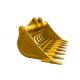 Small Construction Machinery Bucket For PC60 PC120 SK60 SK75 DH60 EX60 EX70