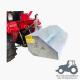 TSCPG - Hot Dip Galvanized 3 Point Tipping Trip Scoop; Farm Transport Box For Compact Tractor ;Tractor Dirt Scoop