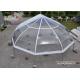 Transparent Curved TFS Tents with Metal Frame and Waterproof Clear Roof