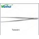 Straight 125mm Medical Ear Tweezers For Ent Basic Surgical Instruments In Ent Market