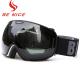 Anti Fog Scratch Mirrored Ski Goggles TPU Frame With CE , FDA Certificate